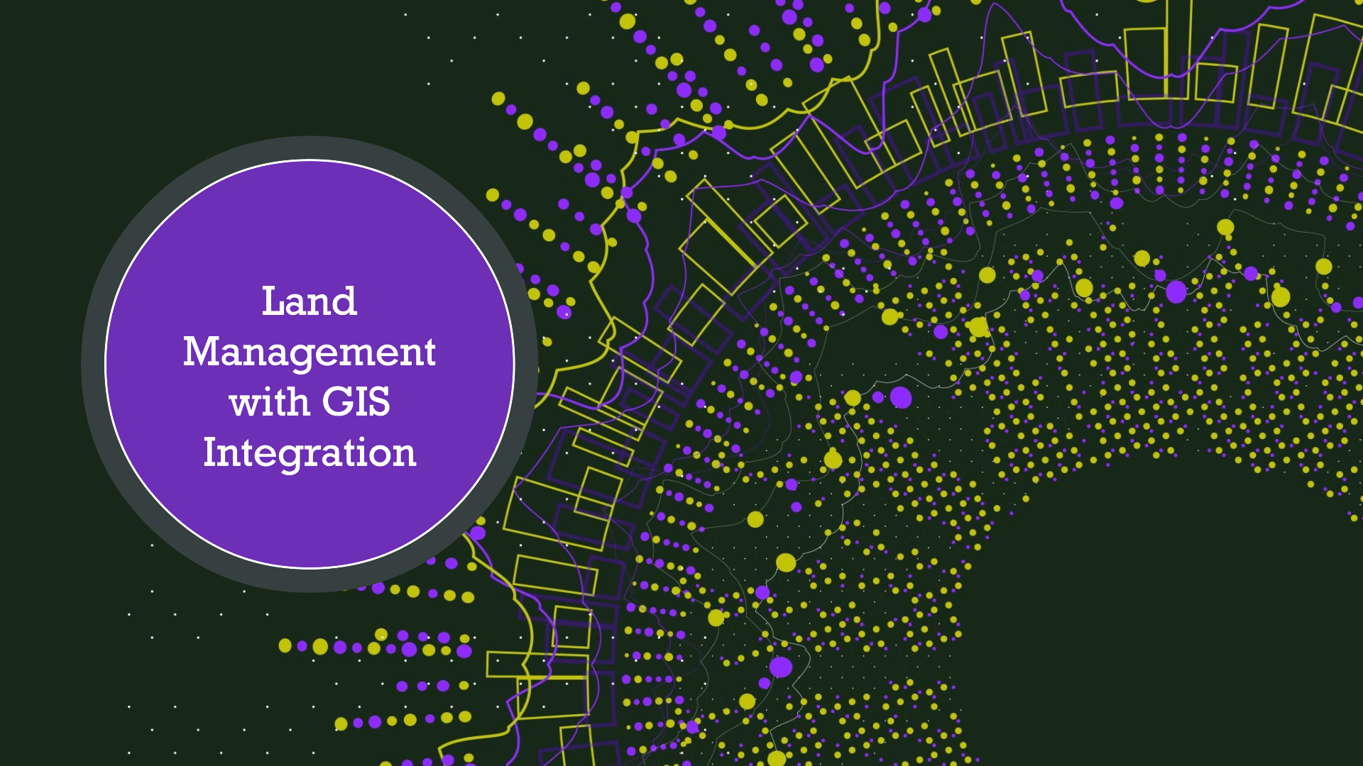 Digital Transformation and GIS Integration in land management